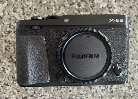 Fujifilm X-E3 24 MP Digital Camera - Black (Body Only)