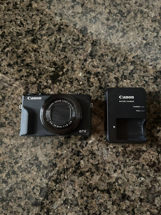 Canon PowerShot G7 X Mark III Digital Camera (Black) - Used