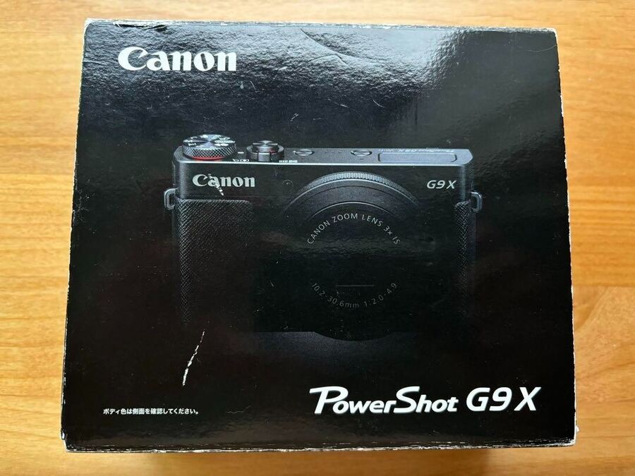 Canon PowerShot G9X Mark II 20.1 MP Digital Camera Black JAPAN Black Color