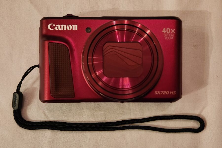 Canon PowerShot SX720 HS 20.3MP Compact Digital Camera Red - See Description