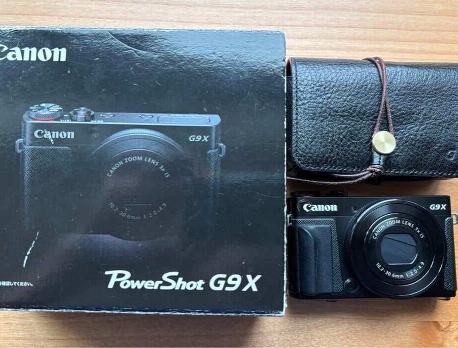 Canon PowerShot G9X Mark II 20.1 MP Digital Camera Black JAPAN Black Color