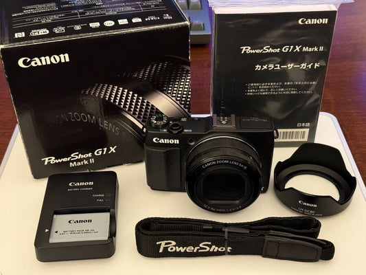 Canon PowerShot G1 X Mark II - 1.5" Sensor Compact Digital Camera - 9.5+/10