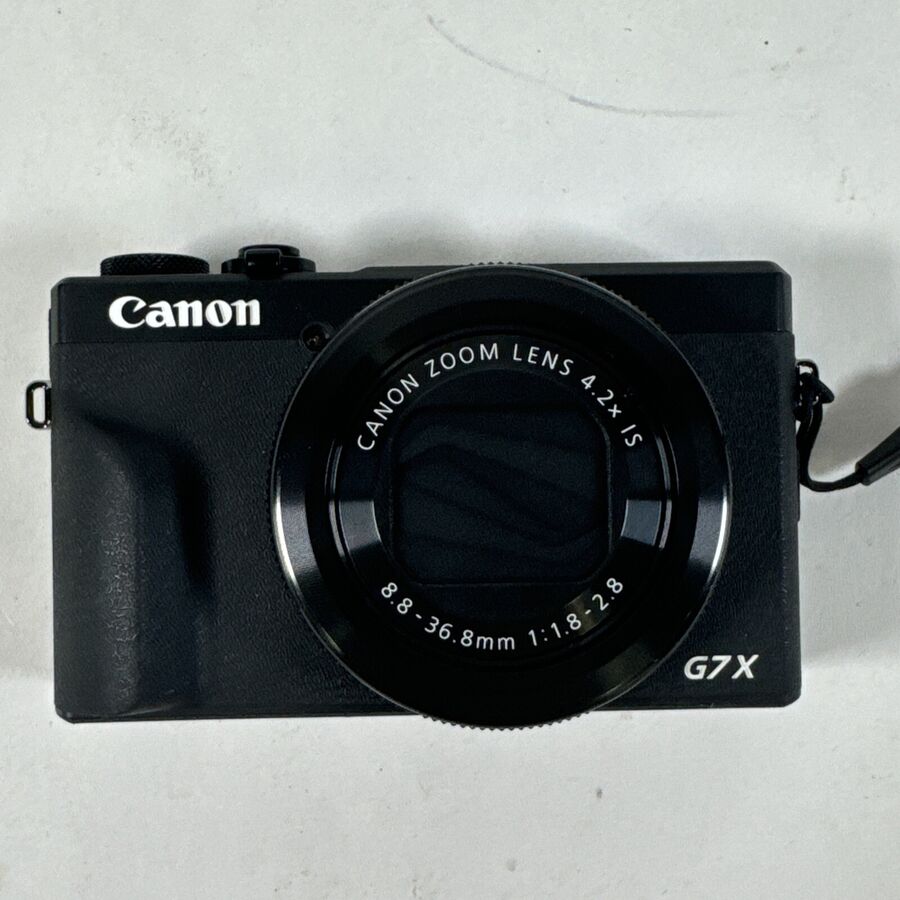 Canon PowerShot G7 X Mark II 20.1MP Compact Camera - Black + 32gb Memory