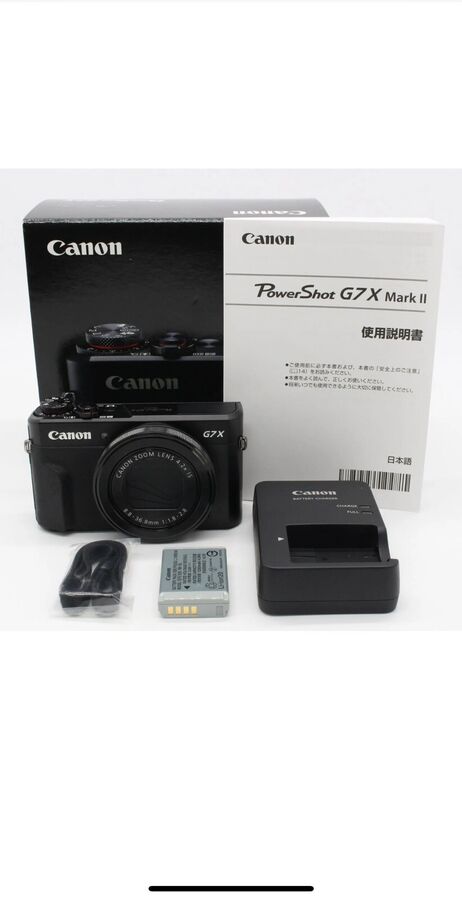 Canon PowerShot G7 X Mark II Compact Camera Tested! Great Condition W/ Extras!